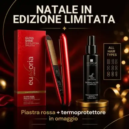 Piastra HairOn Euphoria Camelia Gloss Shine – Limited Edition